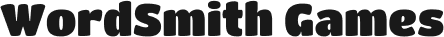WordSmith Games logo in black text.